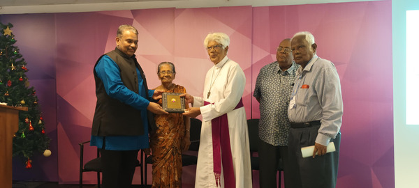 Photographs of Bishop Kenneth Fernando’s close association with the CCA