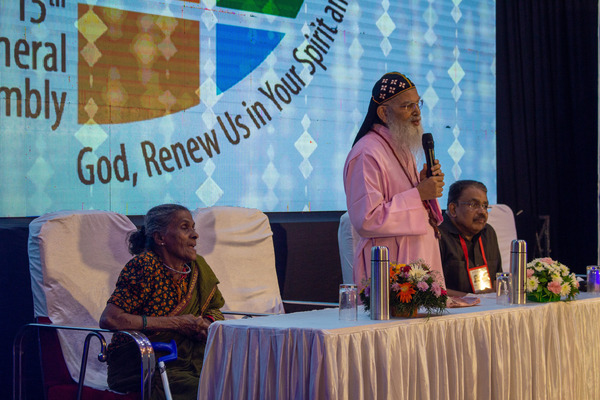 Social Activist Dayabai deliever D.T. Niles Memorial Lecture 15th CCA General Assembly day 5, 2 October 2023