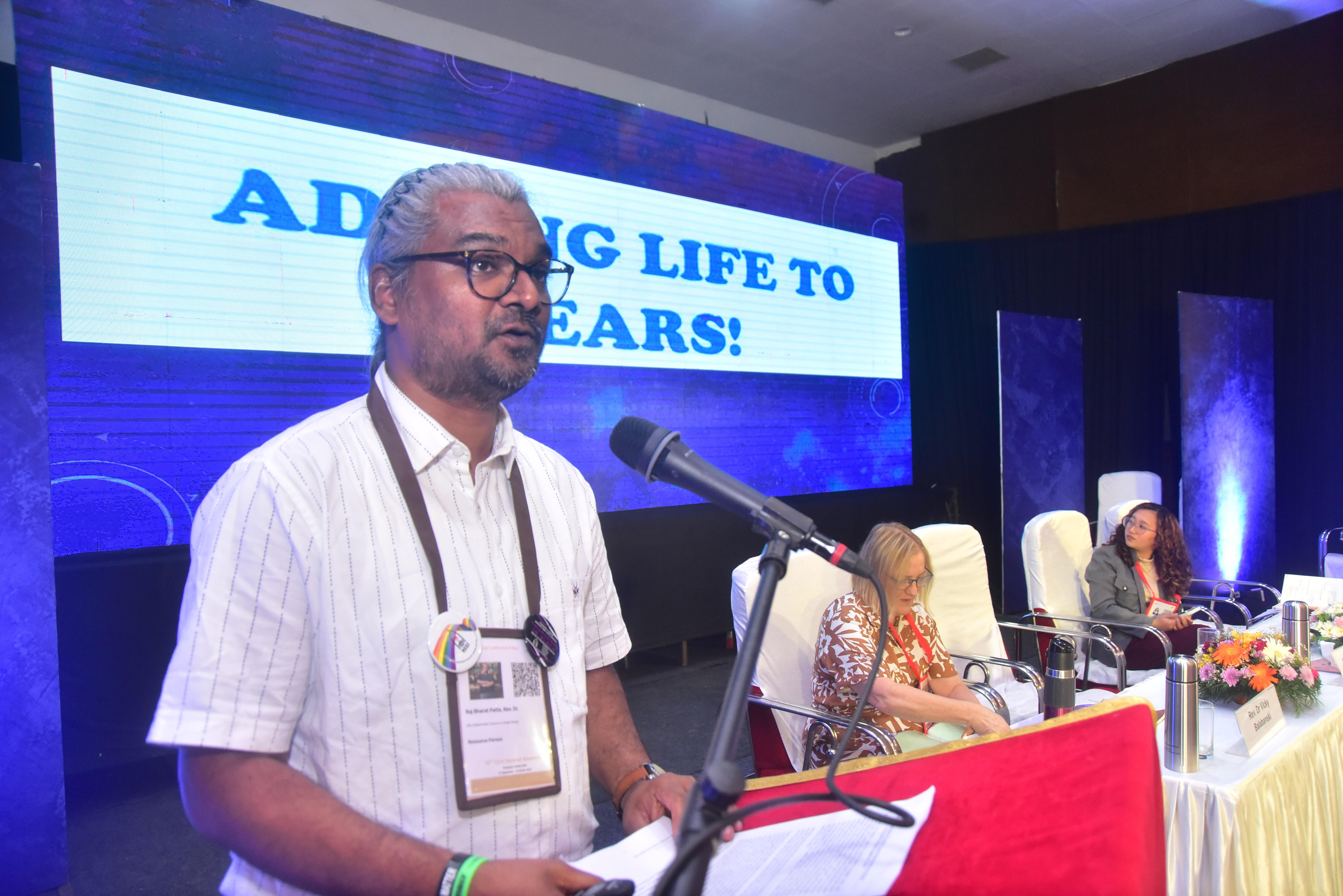 Prominent Dalit theologian Raj Bharat Patta says, Life in its fullness is not a possession or a mere monopoly of a few, but it should be enjoyed by all