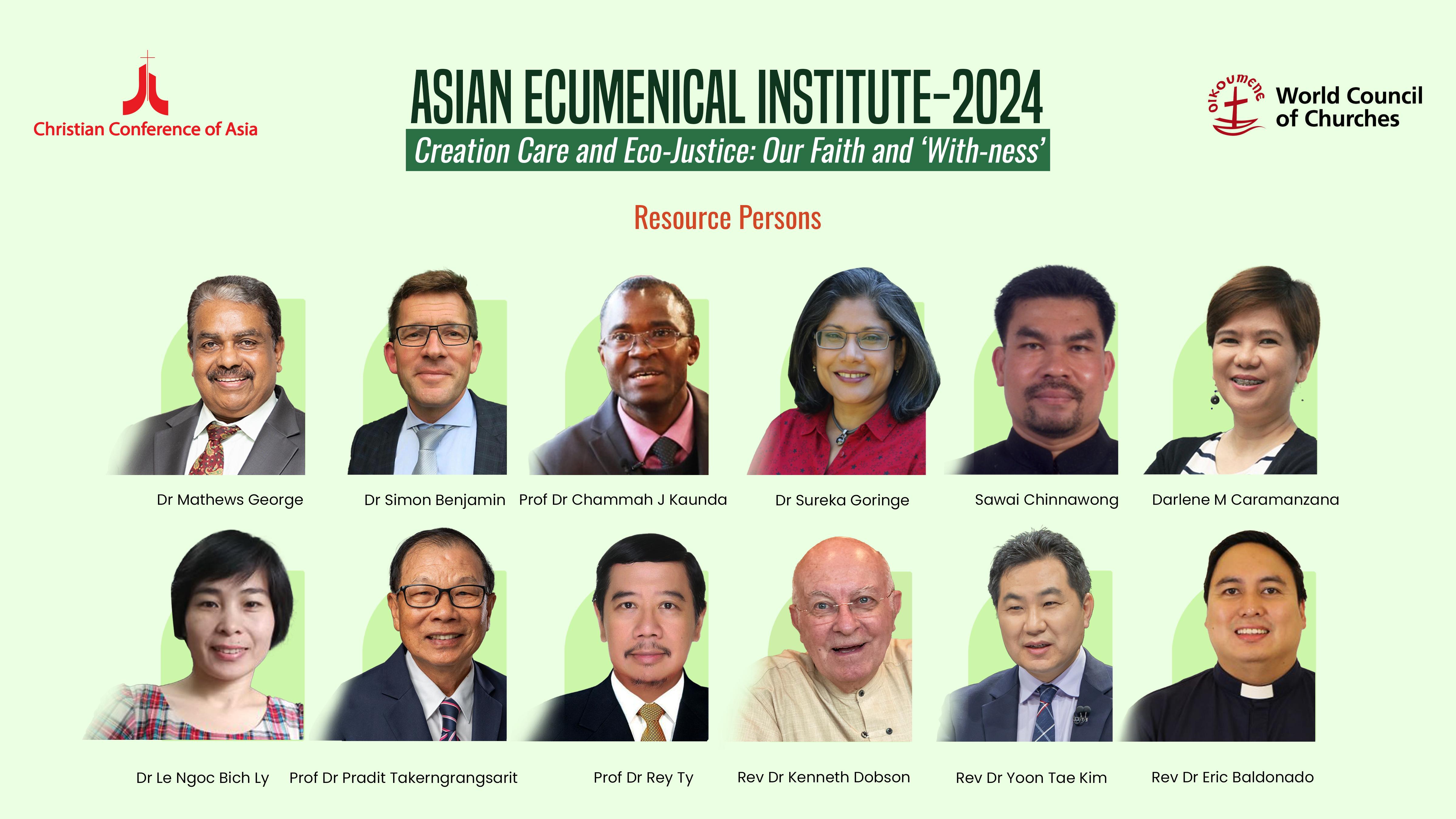 Asian Ecumenical Institute–2024 set to begin