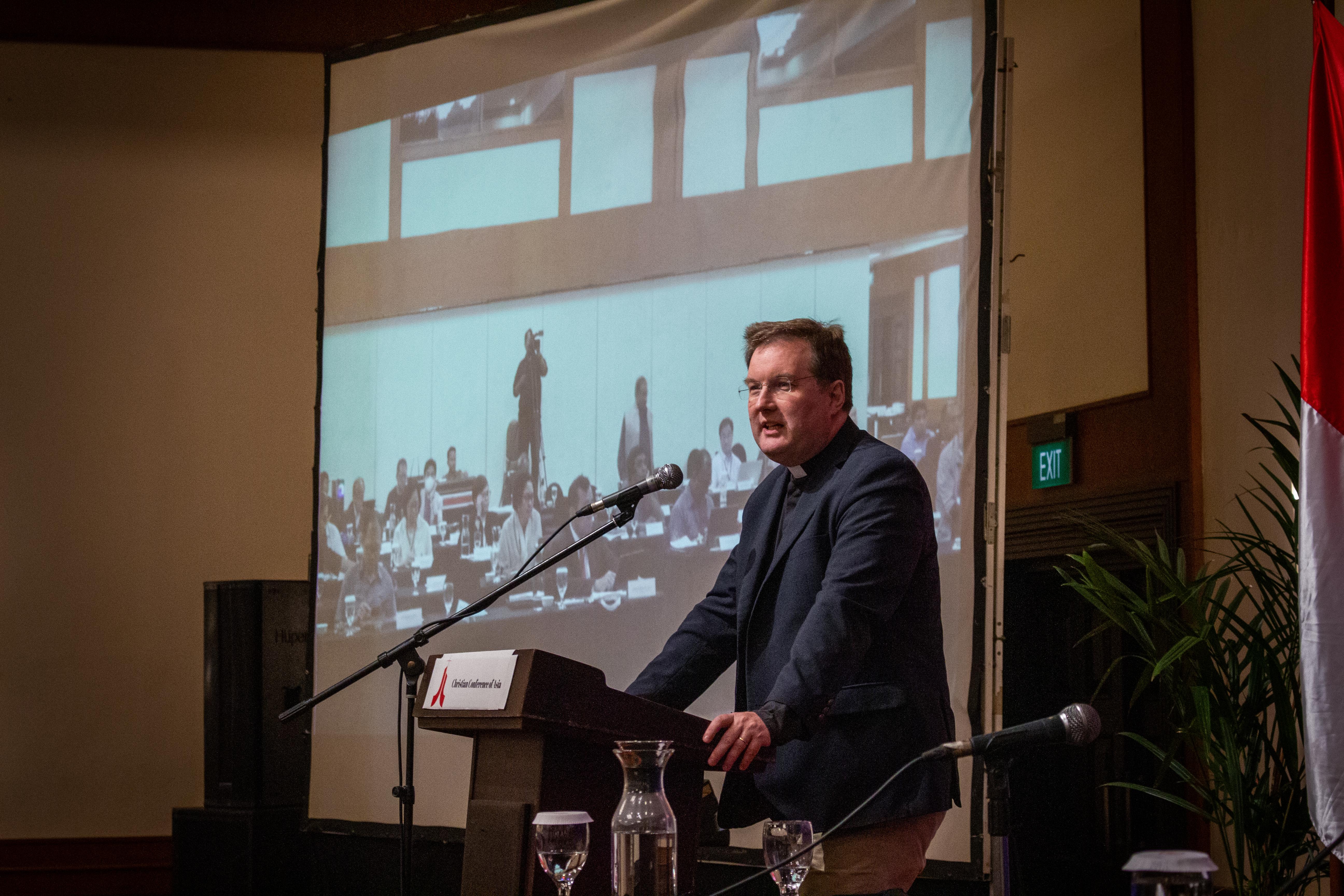 “Diakonia must be inclusive—not merely doing acts of kindness to others from a position of wealth or privilege,” says Rev. Matthew Ross of WCC at ACELC