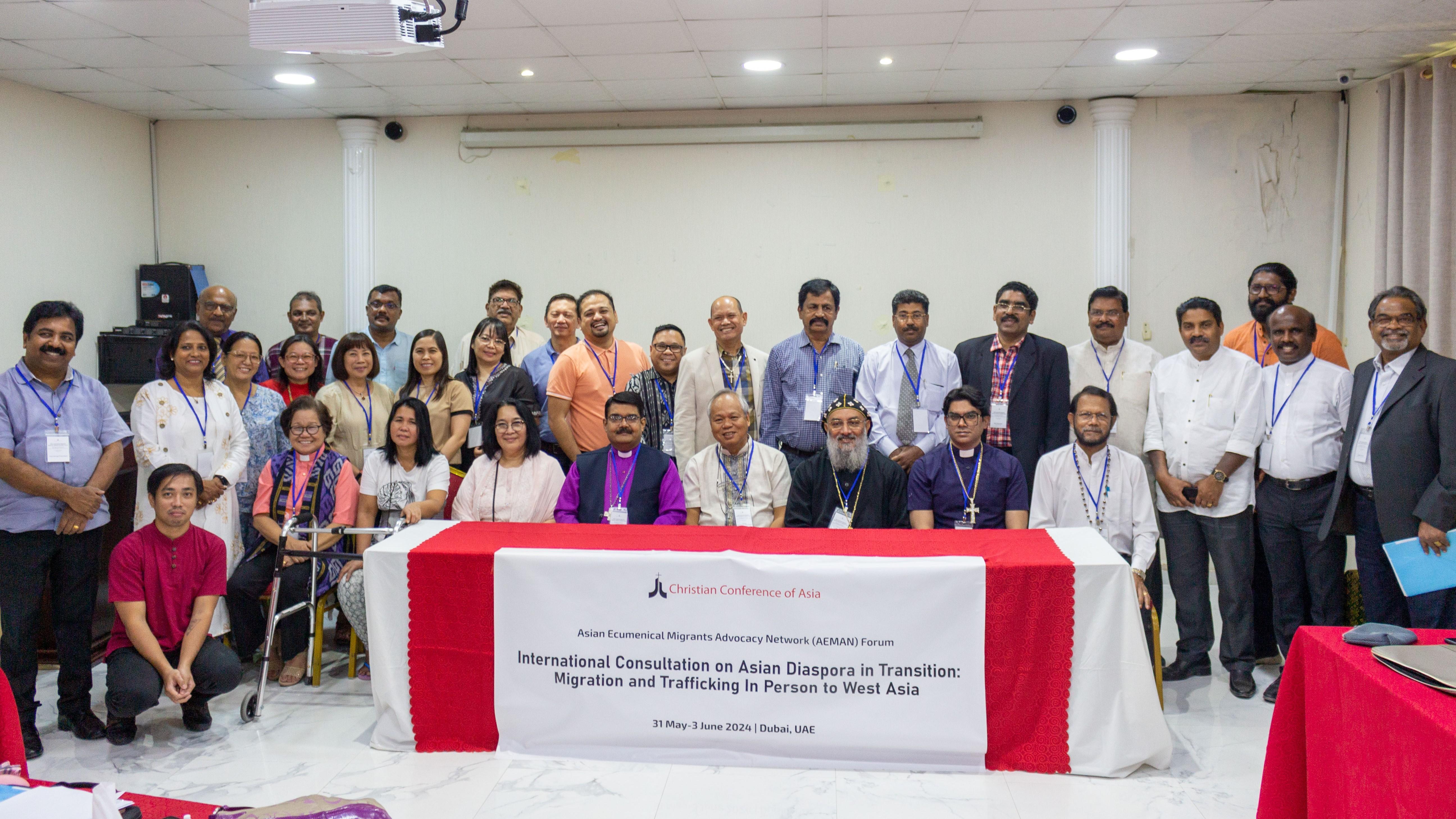 Asian Ecumenical Migrants Advocacy Network Consultation strategises Churches’ engagement with issues of migration and trafficking in persons