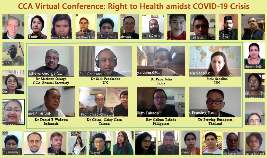 “Securing the right to health implies more than just access to health services,” observe panellists of CCA virtual conference