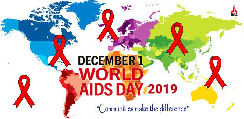 World AIDS Day, 1 December 2019 Message from Christian Conference of Asia