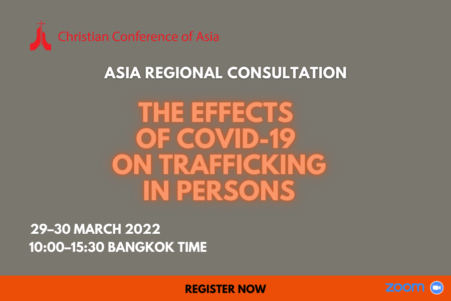 ‘The Effects of COVID-19 on Trafficking in Persons’ will be focus of upcoming CCA Consultation