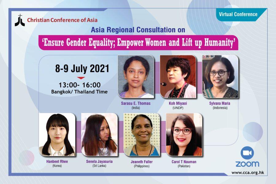 Asia Regional Consultation on ‘Ensure gender equality  empower women and lift up humanity’