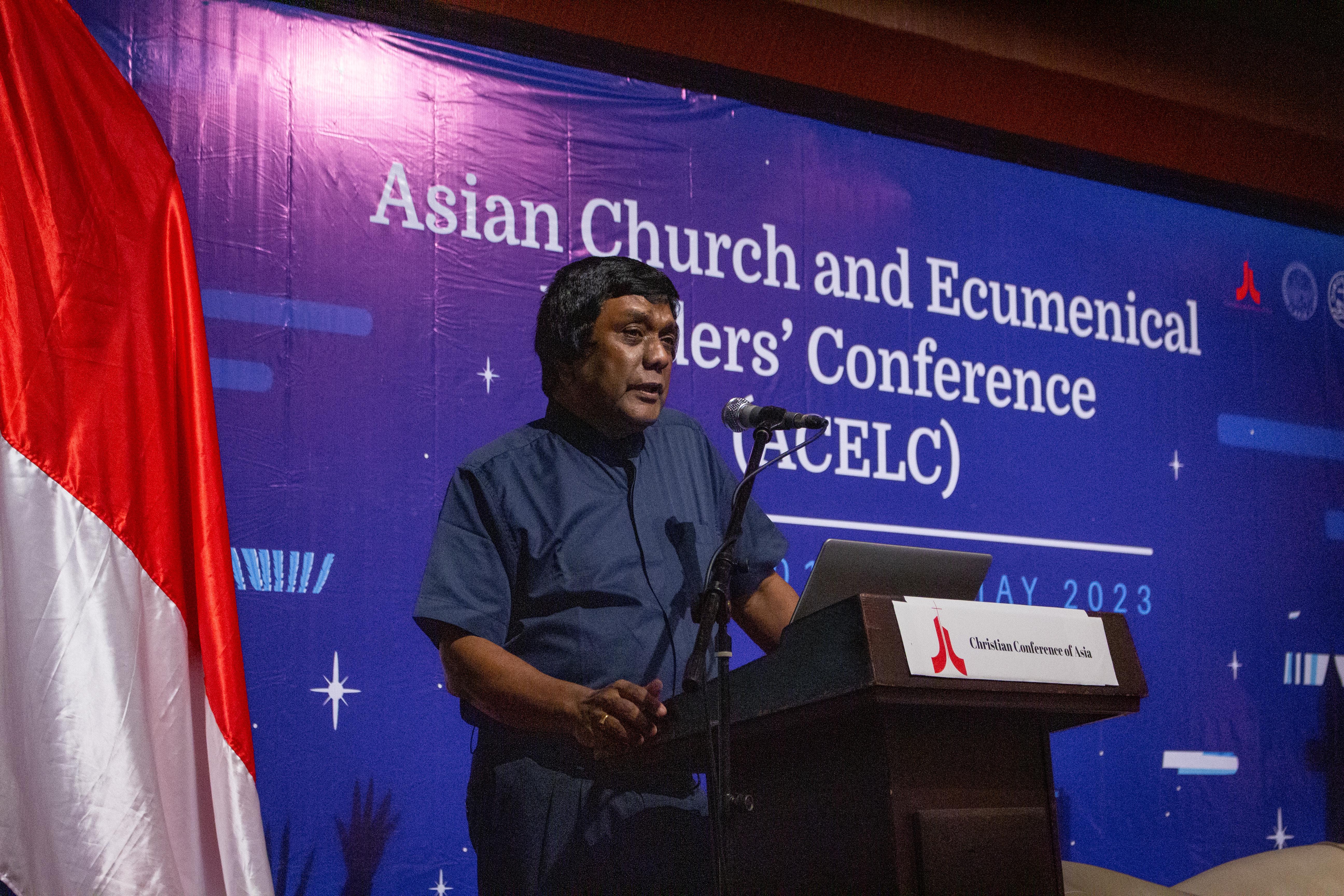 Diakonia, inseparable from the Church, is movement of accompaniment and sacrifice, asserts Asian Church leader Ebenezer Joseph