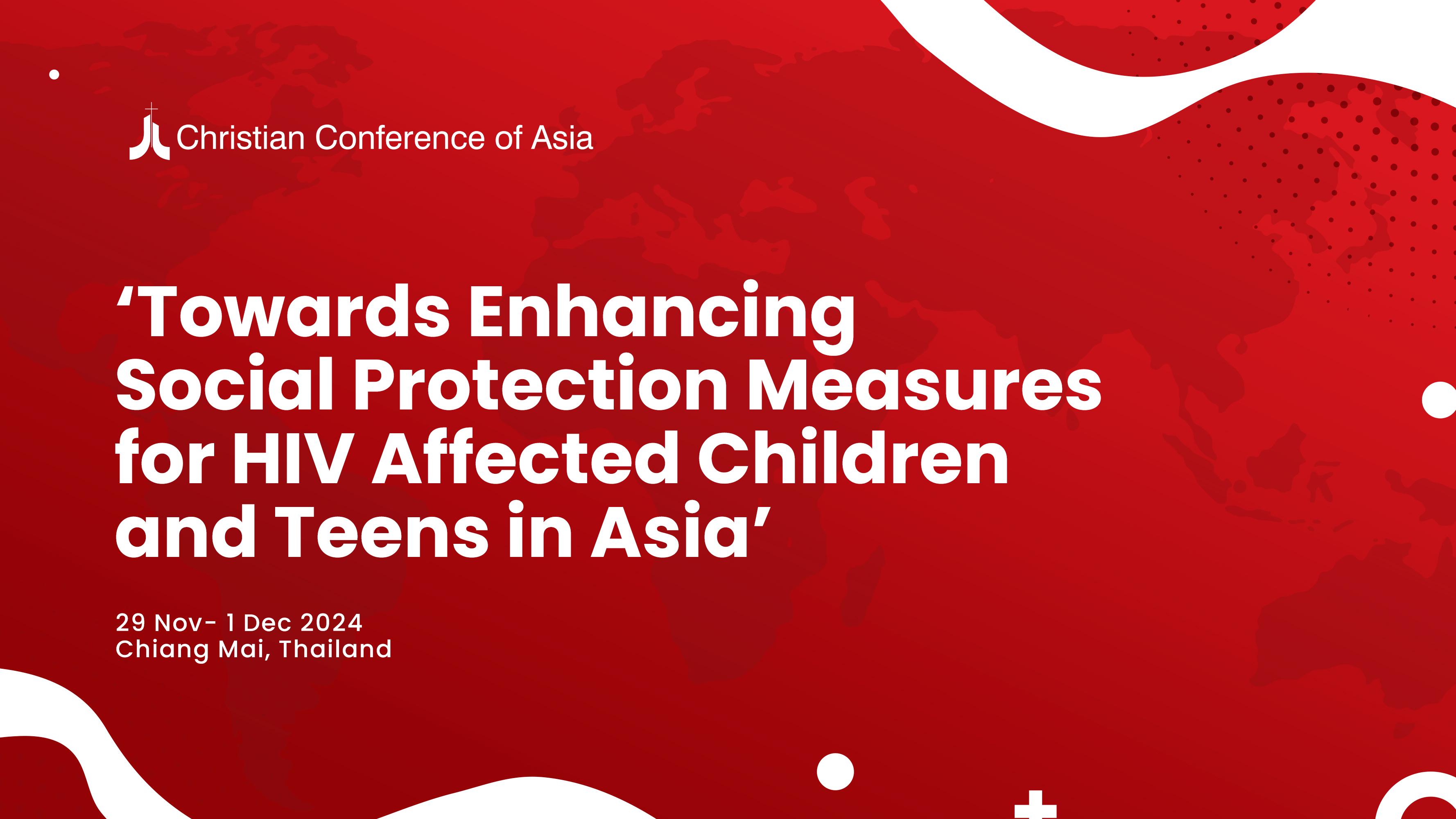 Asia regional consultation focusing on children and teens affected by HIV set to begin