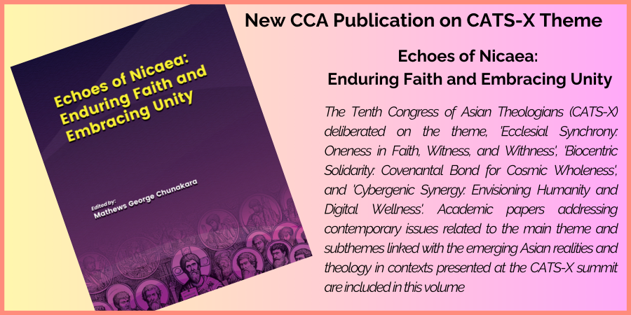 CCA releases a volume on ‘Echoes of Nicaea: Enduring Faith and Embracing Unity’