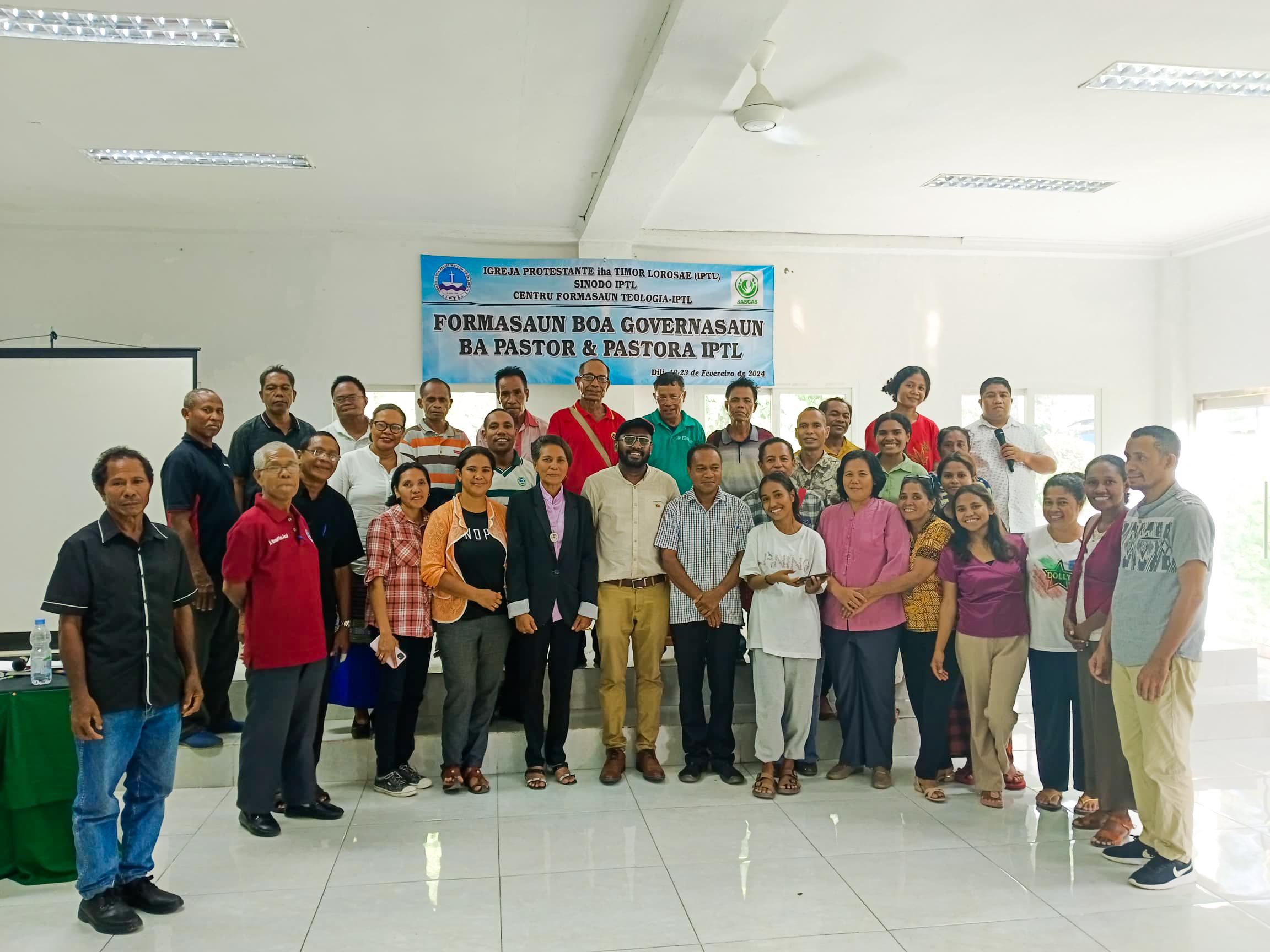 Training in Theological Affirmation on Good Governance and Transperency