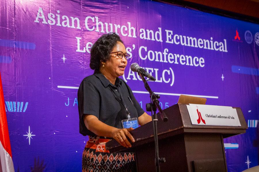 Transformative diakonia is incomplete without respect for human dignity, says Asian woman theologian Rev. Dr Mery Kolimon