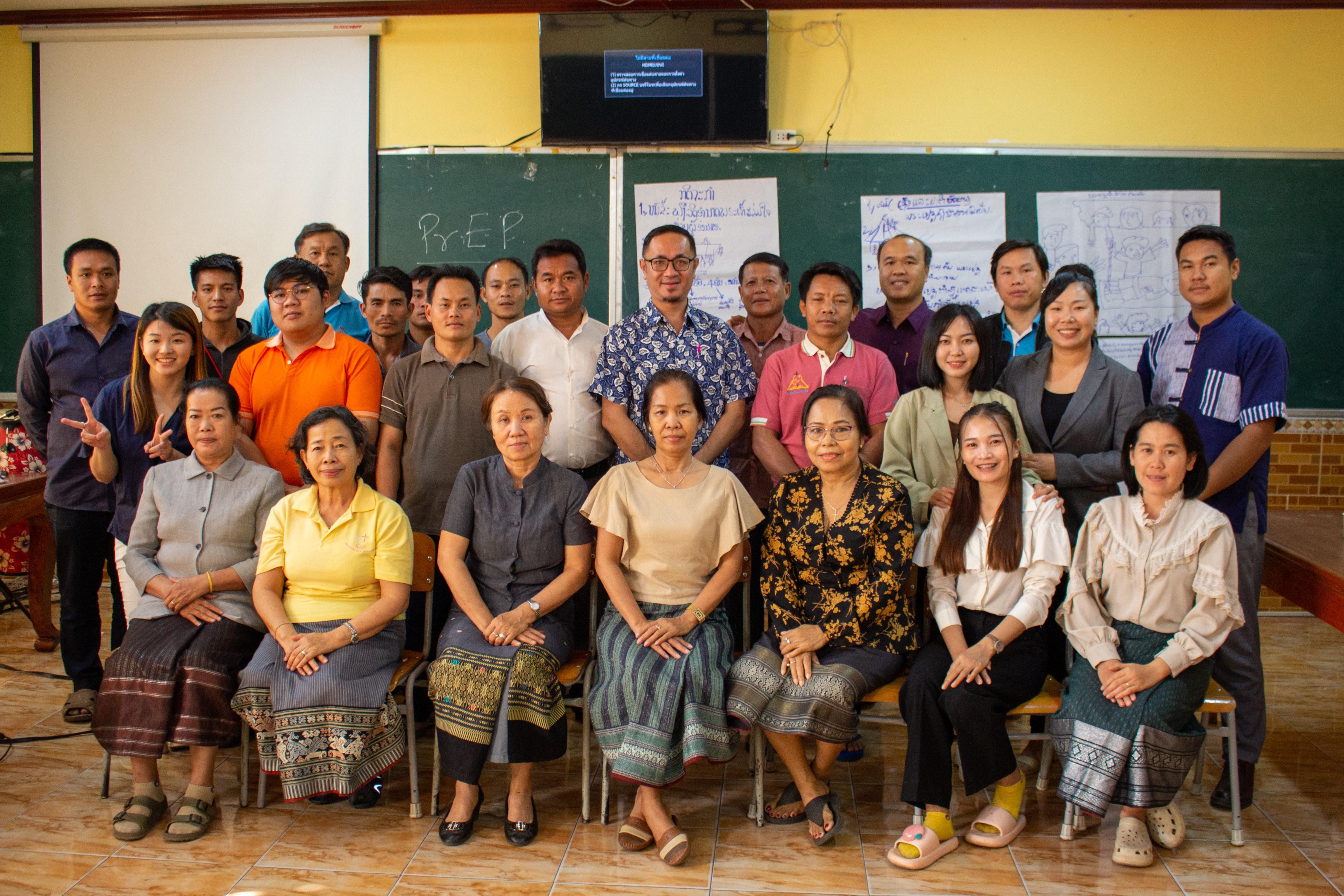 Capacity-building training on HIV in Lao People's Democratic Republic