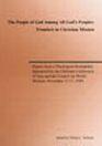 The People of God among All God’s Peoples: Frontiers in Christian Mission - S023