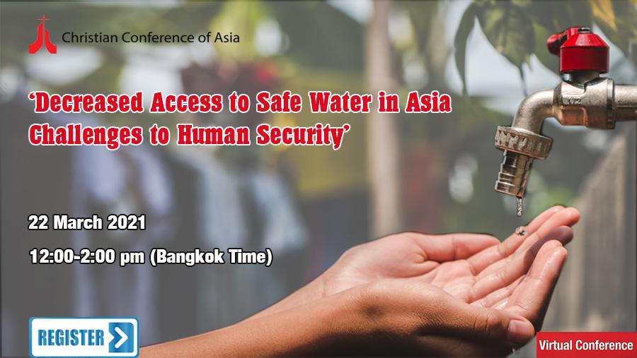 CCA’s forthcoming webinar will be on ‘Decreased Access to Safe Water in Asia: Challenges to Human Security’