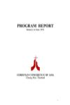 2011 Jan-June Program Report